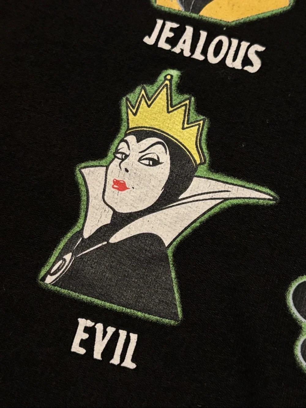 Disney > Black 'Villains Mood' Graphic Crewneck Sweatshirt - Size XXXL 21 - Picture 4 of 12